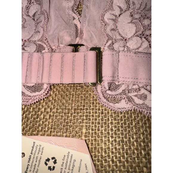 Free People Brand We Are HAH "Got UR Back Bra" in Sheer Violet Sz XS - Picture 5 of 6